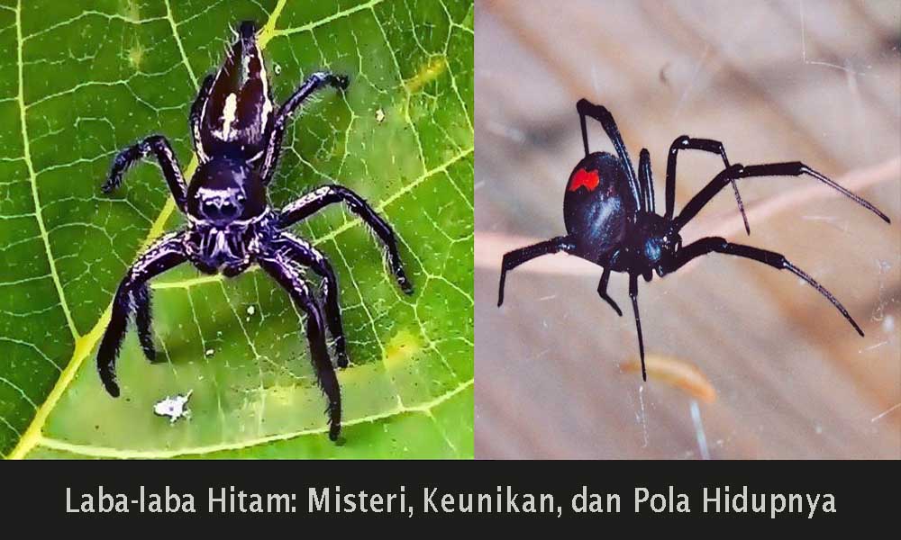 Serangga Labah-labah Hitam: Karakteristik dan Perilaku Mereka